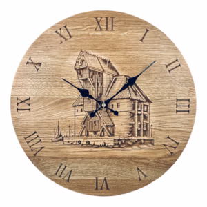 żuraw gdański zegar